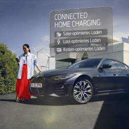 Connected Home Charging umożliwia ładowanie w domu wszystkich elektrycznych BMW i MINI